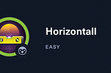 Horizontall — Hackthebox