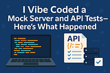 I Vibe Coded a Mock Server and API Tests — Here’s What Happened