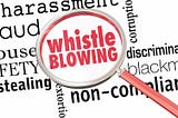 Ethical whistleblowing