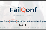 FailQonf - What celebration of failure meant for me… — Part 4