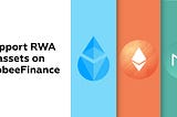 We’re starting to add support for RWA assets on Roobee.finance!