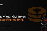 Know Your Bankless DeFi Innovation Index (GMI) Token: Maple Finance (MPL)