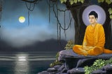 Mathematics of posture in Buddha’s Meditation
