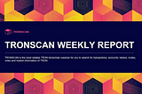 TRONSCAN Weekly Report | Mar 24, 2025 –Mar 30, 2025