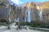Waterfalls at Plitvice National Park, Croatia