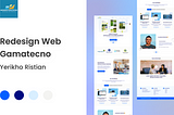 UI/UX Redesign Website Gamatechno