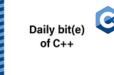 Daily bit(e) of C++ | Error handling