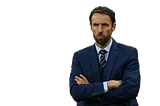 The England men’s football team manager, Gareth Southgate.