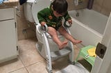 Potty training at 21 months using the Oh Crap! method