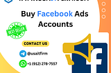Buy Facebook Ads Accounts