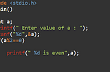 Decision Control Structures in C