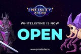 Infinity Arena IGO Whitelisting is Now Open on Prostarter