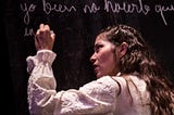 María Balam en Juana Inés. Foto: Christian Leal