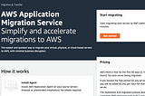 3 Reasons to Use the AWS Application Migration Service