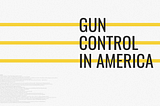 Gun Control in America: An Informational Zine