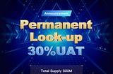 UltrAlpha Announcement of Permanent Lock-up of 150 Million UAT (30% of Total Supply)