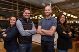 Presales Champions: Matt Darrow, Dominique Darrow, John Bruce, and Claire Bruce, Co-Founders, Vivun