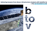 Delivering Answers from Above: Infrastructure Analysis with Satellite Data