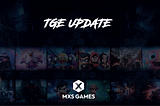 MXS Games — TGE Update