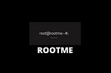 RootMe Walkthrough — THM