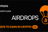 Airdrops in cryptocurrency for beginners.