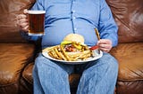 Eating habits of obese people