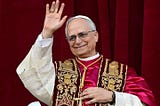 Photo of Pope Leo for humor article about launching crypto coin and Netflix series