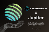 THORSwap Integrates Jupiter Exchange: Unlocking Access to 3,300+ Solana Tokens 🪐
