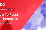 How to Read an Economic Calendar