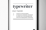 Join The Typewriter