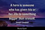 Hero quotes