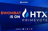 $WOMBAT joins the #11 HTX PrimeVote!