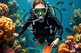 AI illustration of Scuba Diving in Andaman