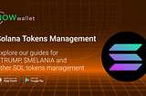 Explore $TRUMP, $MELANIA and other Solana Tokens