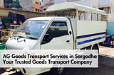 Goods Transport Company in Sargodha 0326 0995579