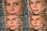 Meme of woman with math problems