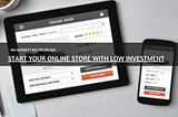 Start an online store with zero investment