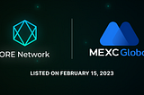 ORE Token Listed on MEXC Global