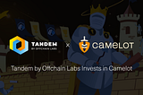 Tandem by OCL Invests in Camelot, the Largest Native DEX on Arbitrum