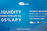 nuco.cloud UNI-V2 Liquidity Staking Guide — October 2022