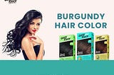 Burgundy Hair Color — Stages Of Coloring The Hair At Home