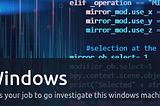 Try Hack Me — Investigating Windows — Write Up