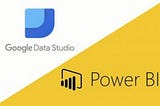 Comparison between Google Data and Power BI