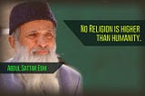 Funds collection for Edhi Foundation- A try to help the Richest Poor Man’s Dream!