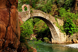 Arched Bridge, Lucca, Italy