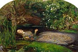 John Everett Millais, Ophelia, 1851–52
