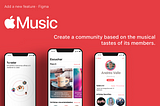 Community — The new feature for Apple Music