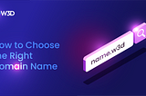 How to choose the right domain name?