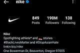 3 Absurd reasons why Nike has over 190 million Instagram followers and high engagements ( 2 is lame…