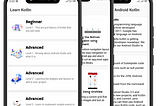 Fastest way to learn Kotlin and Java in android development